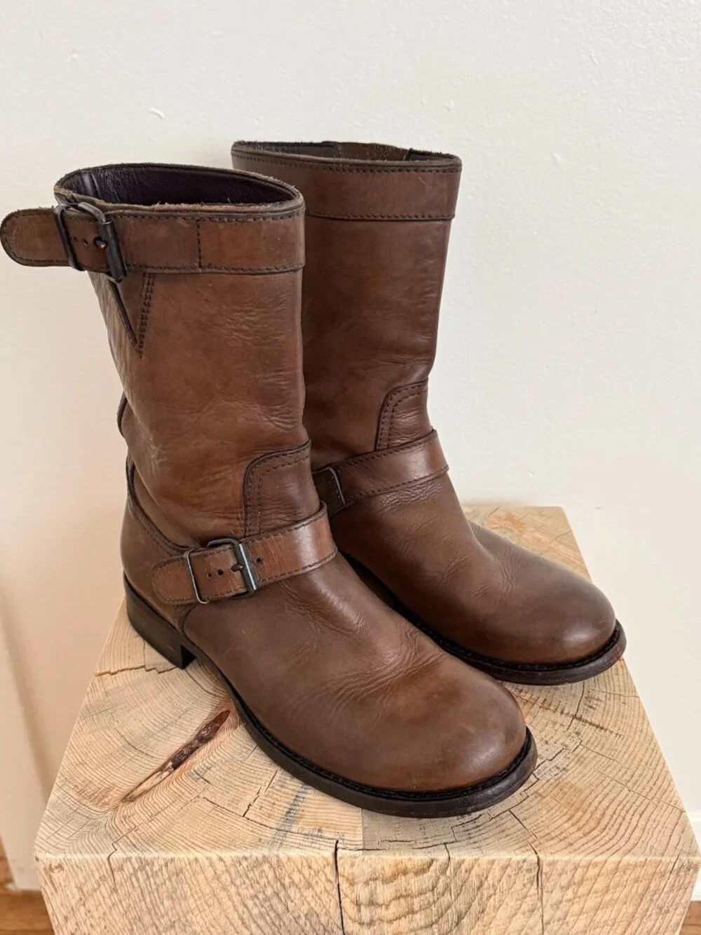 MOMA Italian Leather Boots 38